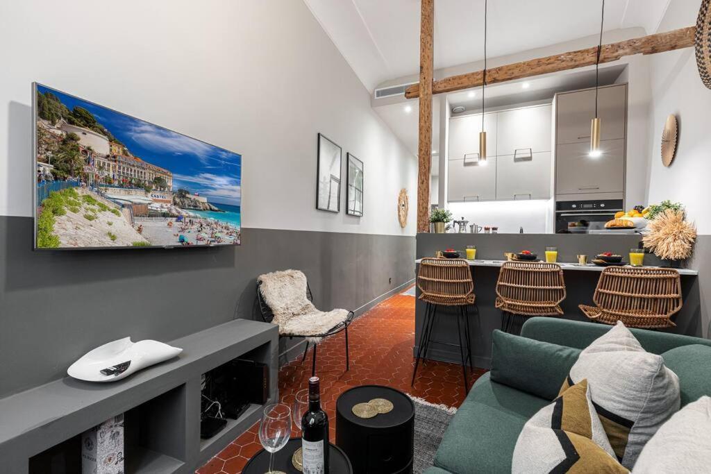 La Croix - Old Town Modern Apartment - 2 Bedrooms Niza Exterior foto